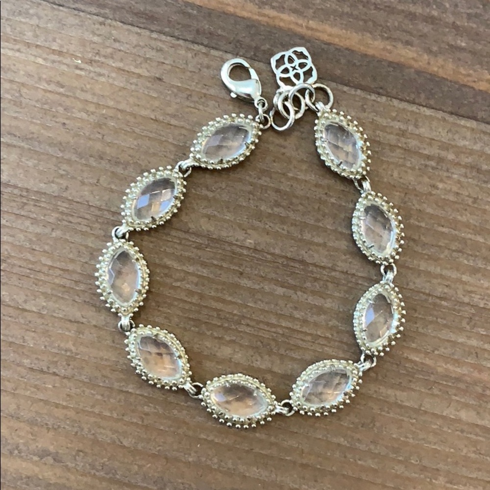 Kendra Scott bracelet, clear